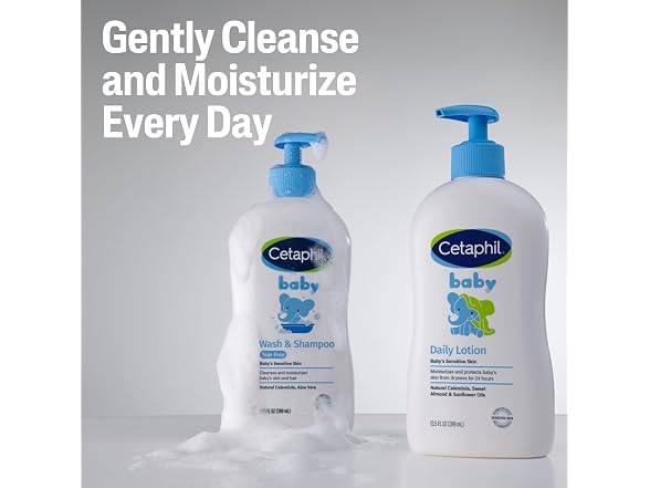 Cetaphil Baby Daily Lotion Organic Calendula 13 5