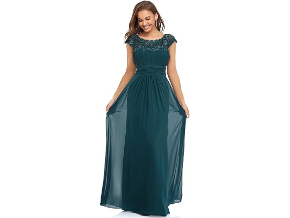 Ever-Pretty Women (US10) Rinestone Chiffon Dress