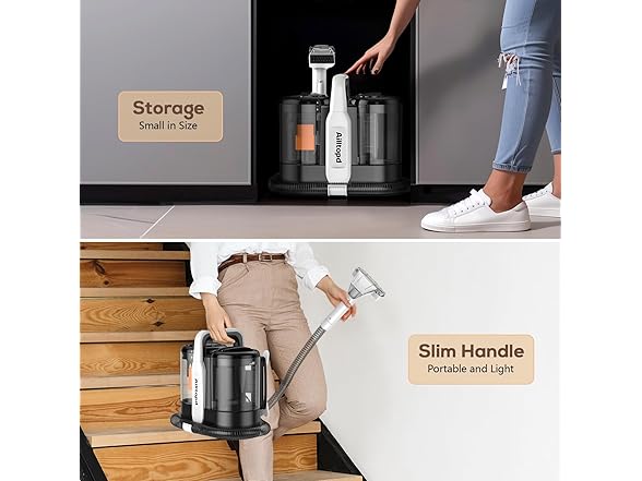 Ailltopd Portable Carpet Upholstery Spot Cleaner