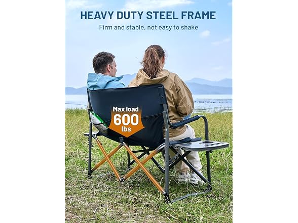 TIMBER RIDGE Blue Camping Loveseat