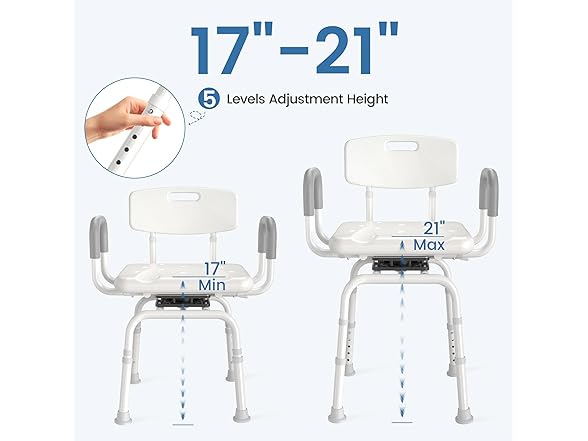 Swivel Shower Chair Adjustable