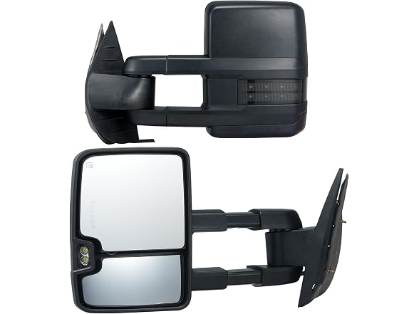 Towing Mirrors, Left & Right Pair Set 2007-2014