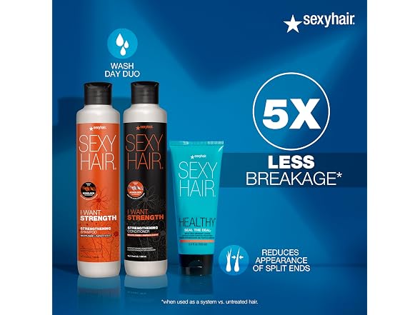(2 Pack) Sexy Hair Seal The Deal Split End Mender Lotion, 3.4 oz