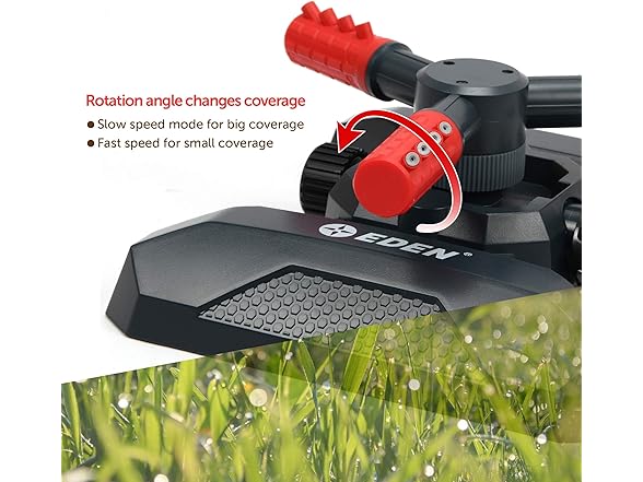 Eden 94120 Automatic Rotating Sprinkler