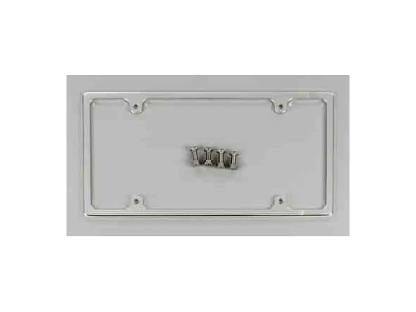 License Plate Frame - Plain Slim-Line