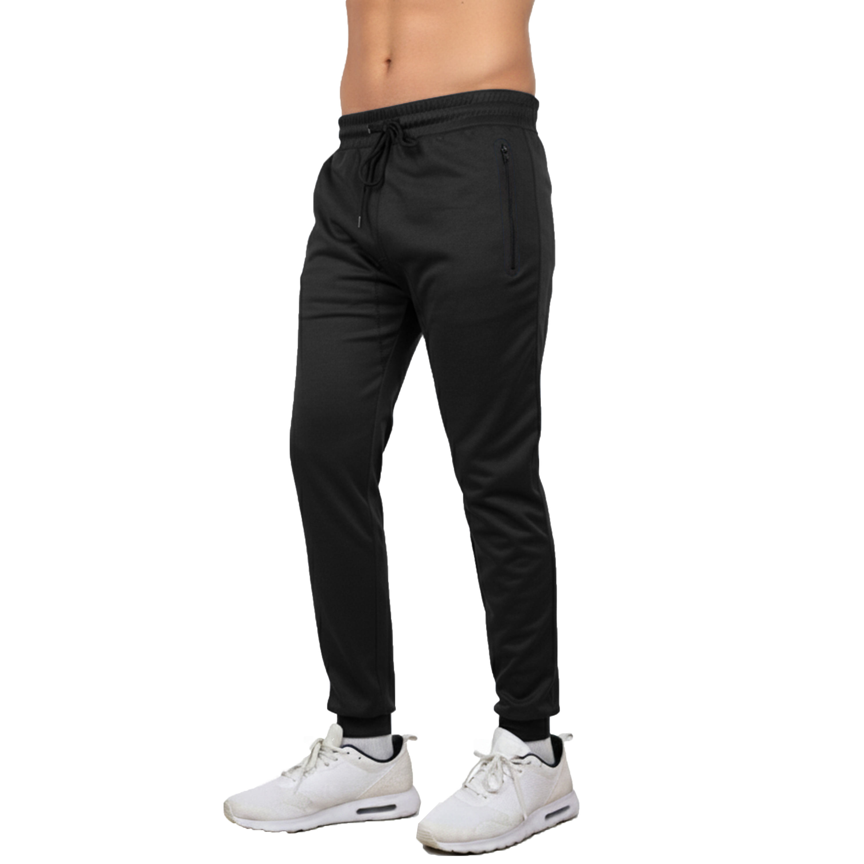 3Pk Asst Mens Tech Jogger w-Zip Pockets - Gallery 16