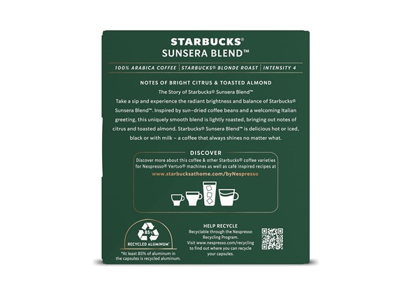 Starbucks Sunsera Blend Coffee Pods