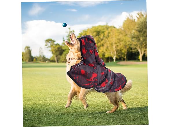 Baluue Portable Dog Raincoat Puppy Rain Coat