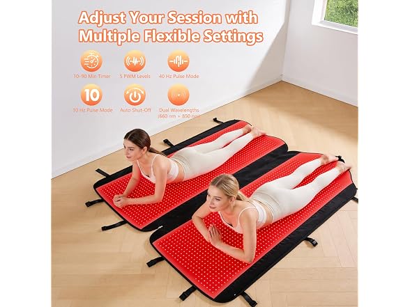 HomeCare 2026 Red Light Therapy Mat Full Body