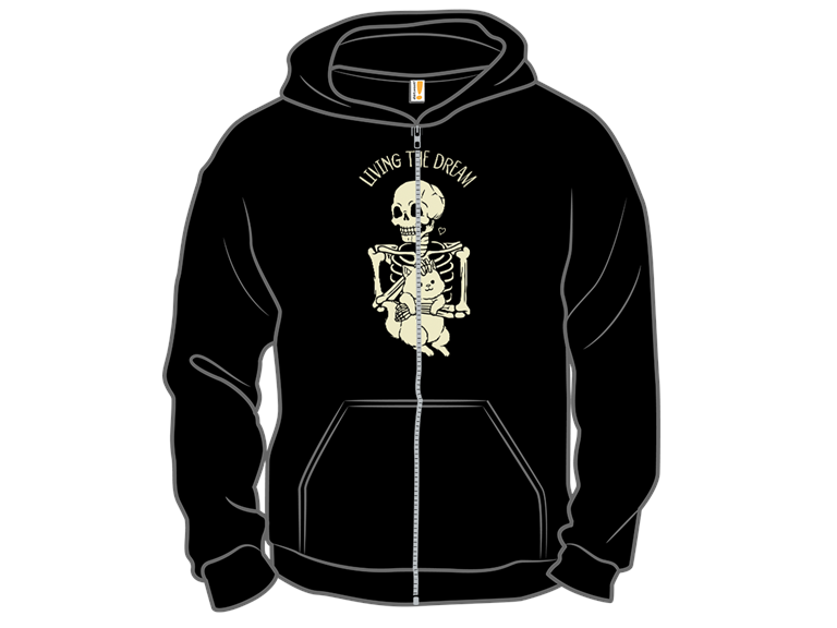 Living The Dream Skeleton