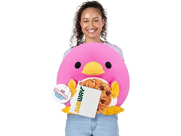 Snackles Series 2 Platypus & Subway 16" Plush