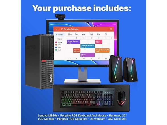 Lenovo M920S Windows 11 Desktop 16GB 500GB