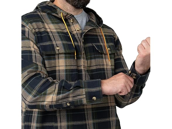 Field & Stream Mens Raghorn Flannel Hoodie