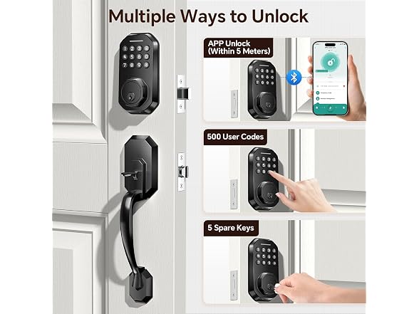 Ulecoce SL03 Front Door Lock Set
