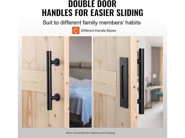 Barn Door and Hardware Kit, 30" x 84" Wood