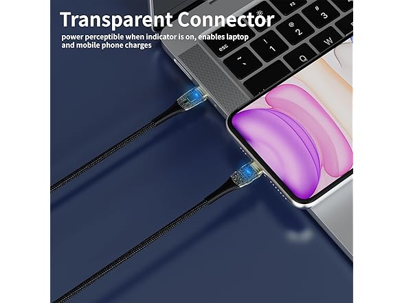 USB-C to USB-C Cable 3FT, [60W3A, 2Pack]