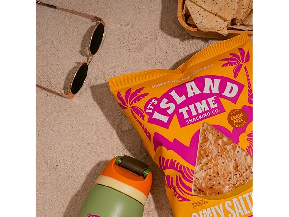 (6pk) Island Time Cassava Tortilla Chips- Your Choice
