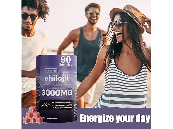 Fristfei Pure Himalayan Shilajit Gummies