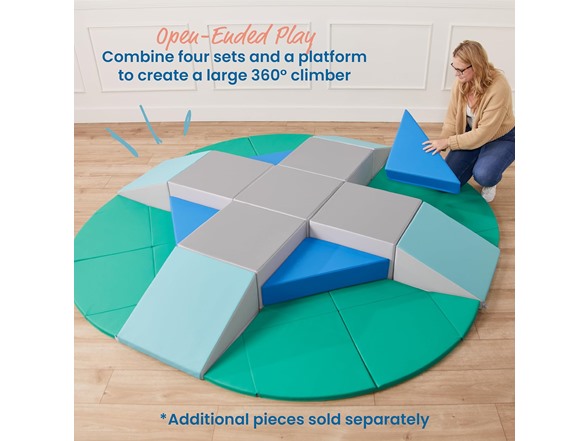 ECR4Kids SoftZone Adventurer Ramp, Corner Climber