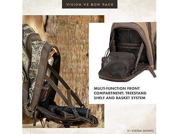 Insights Hunting by frogg toggs - The V2 Vision Bow Pack, Realtree APX