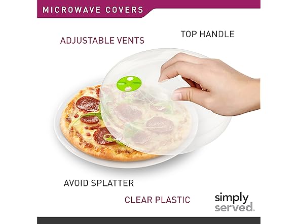 Simply Served Steam Vents, 5pk