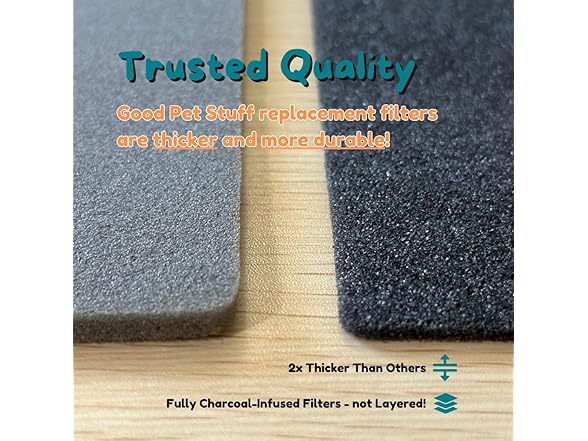 Good Pet Stuff, Replacement Carbon Odor Control Filters