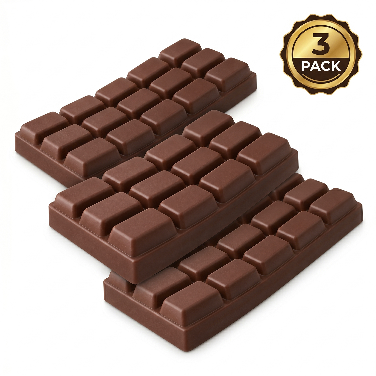 Twilight Squishy Sensory Toys Chocolate, 3PK - Gallery 6