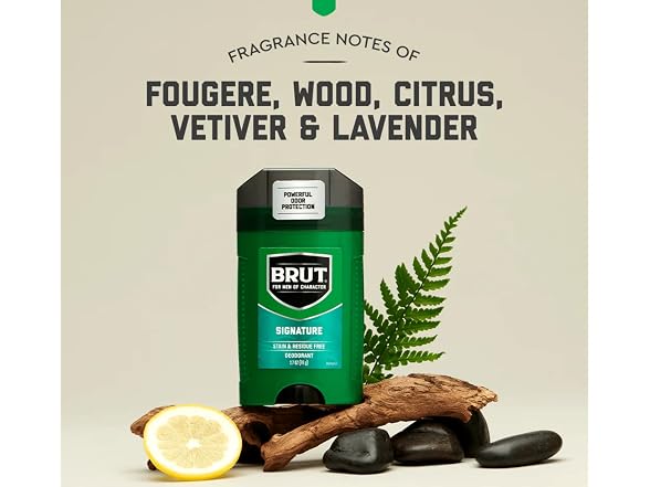 Brut Deodorant 24 Hour Original Scent 4pk