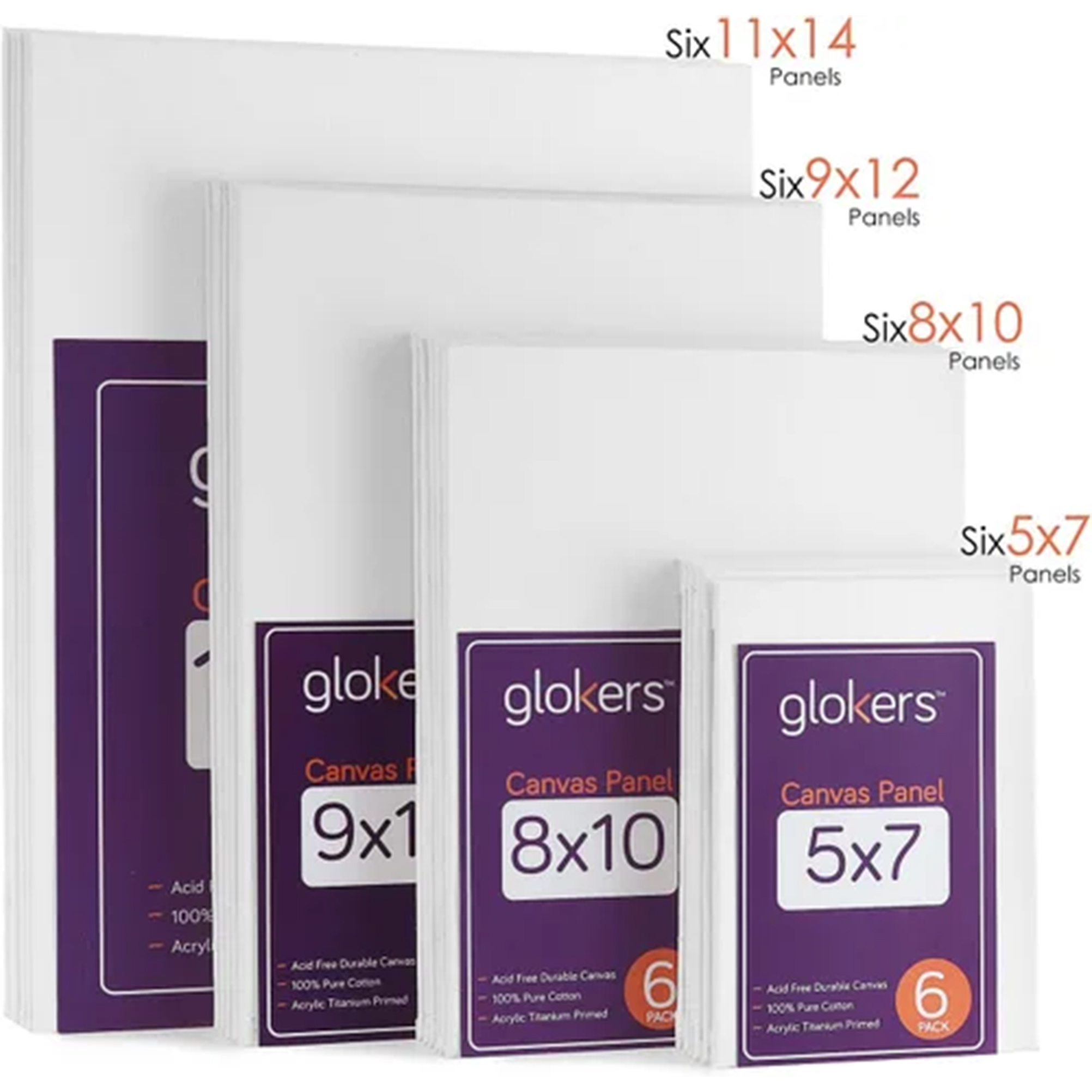 glokers Panels Kit Art Supplies Set - Gallery 10