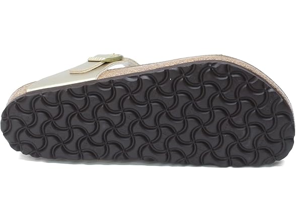 Birkenstock Women's Gizeh Birko-Flor Sandals Silver (35 EU)