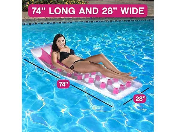 Poolmaster French Pocket Pool Float 1 Person
