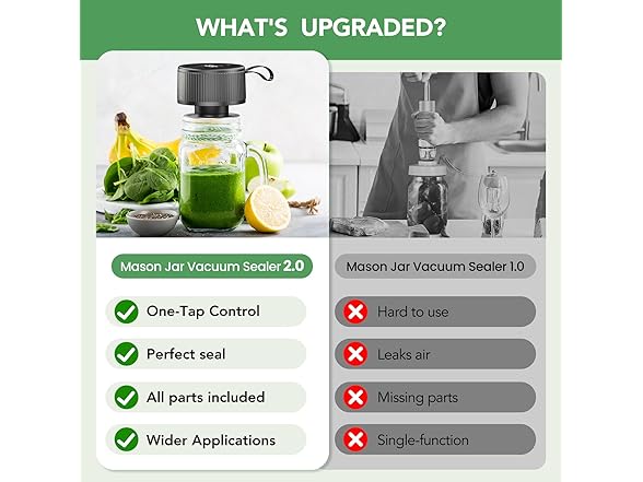 Mason Jar Vacuum Sealer