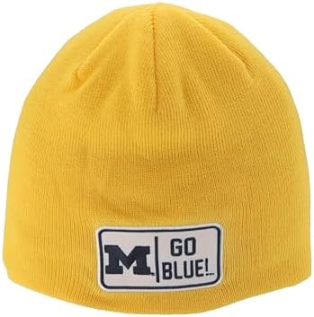 ZHATS Standard NCAA Officially Licensed Beanie Edge Patch Defer Secondary Color