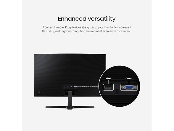 Samsung 27" FHD Curved Monitor | LS27D366GANXZA