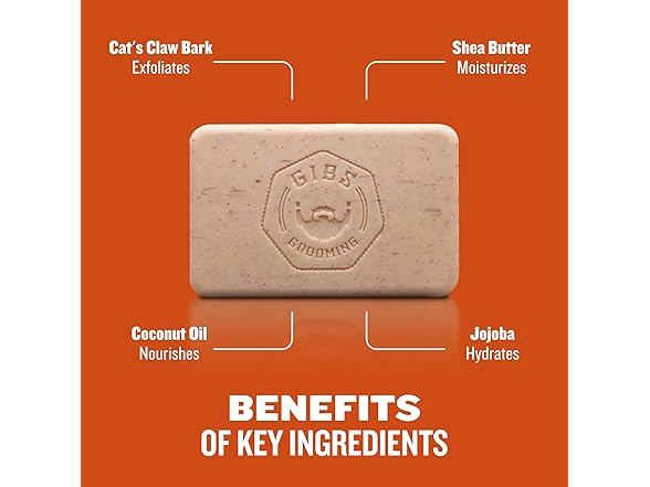 GIBS Citrus Bar Soap 7oz