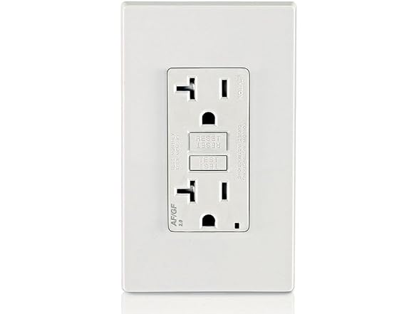 Leviton Dual-Function AFCI/GFCI Outlet,