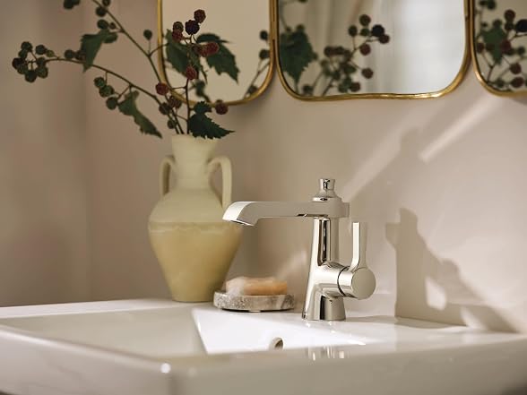 Moen Flara P Nickel Motionsense Wave Bathroom Sink Faucet