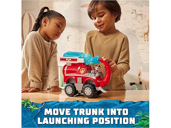 Paw Patrol Paw Patrol Jungle Pups, Marshall Elephant Firetr