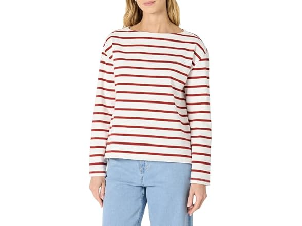 Eggshell White Mariner Stripe