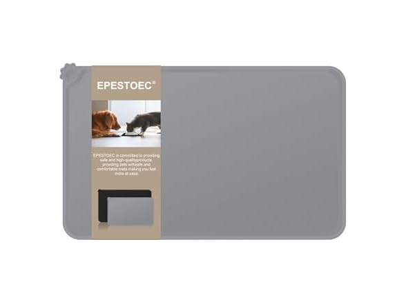 EPESTOEC Premium Silicone Dog Food Mat