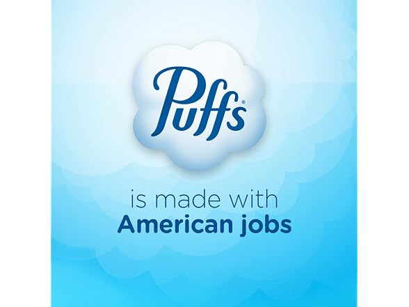 Puffs Facial Tissues Plus Lotion 8 Family Box