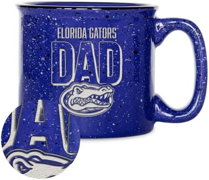 Rico Industries NCAA Florida Gators Dad 12oz Laser Engraved Campfire Mug