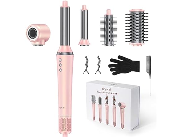 Bopcal 5 in 1 Hot Air Styler Wrap