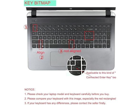 YYubao Keyboard Cover Skin Compatible 