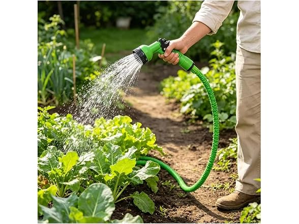 INAFRFR GAR-35 Expandable Garden Hose 50ft