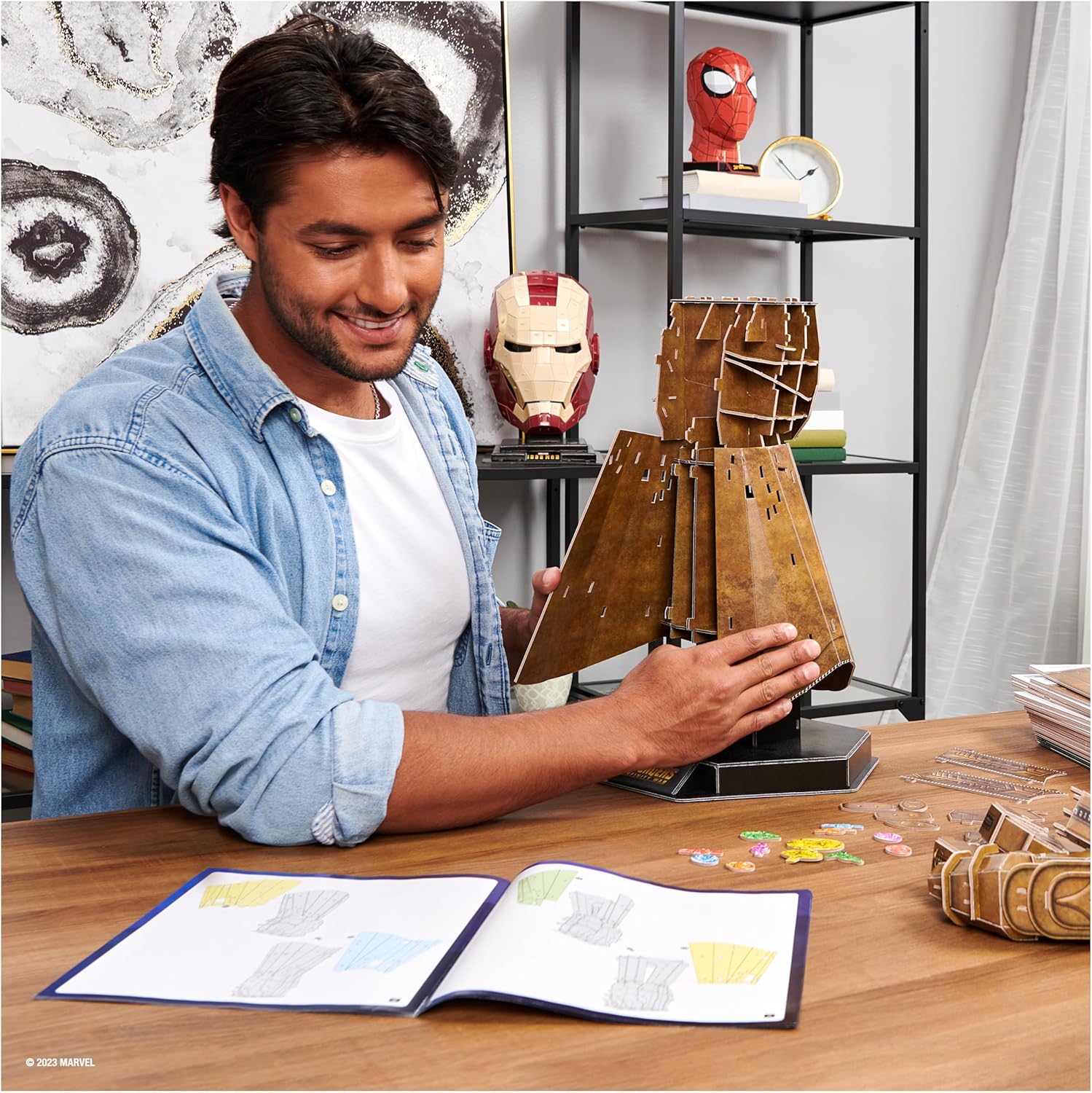 4D Build, Marvel Infinity Gauntlet 3D Puzzle Model Kit - Gallery 16