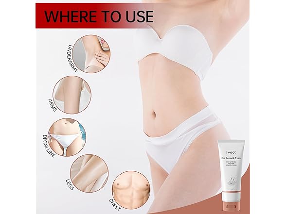 VGO Painless Hair Removal Cream