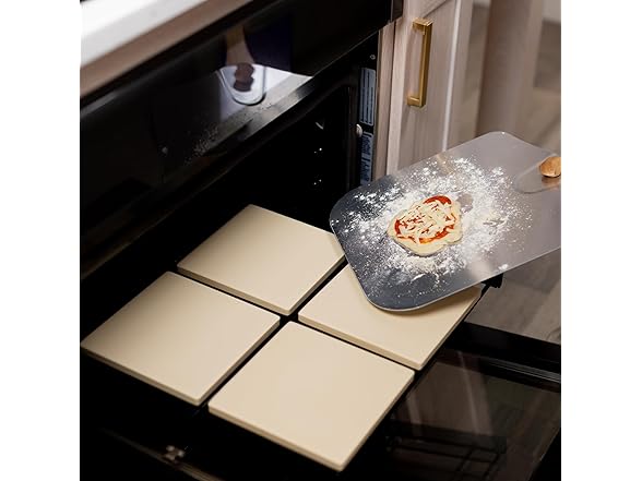 Old Stone 4Pc Rectangle Pizza Stone Set