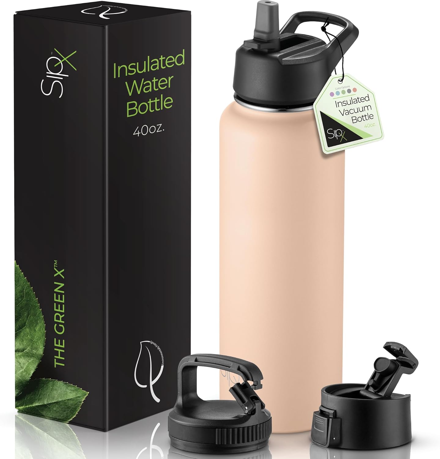 SipX Triple-Insulated Stainless Steel Water Bottle - Gallery 24