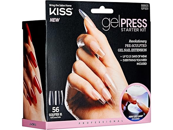 KISS GelPress Professional Gel Nail Starter Kit